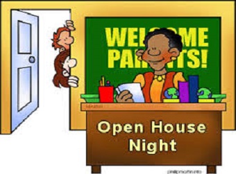 Open House - Thursday, August 25  6 p.m.- 8 p.m.